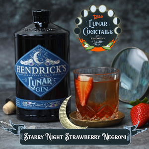 Starry Night Strawberry Negroni Recipe