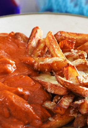 Chicken Curry &#038; Cheesy Chips