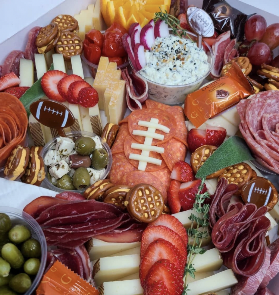 super bowl charcuterie board