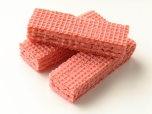 pink wafers vegan