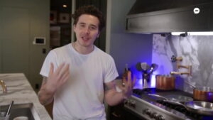 brooklyn beckham cooking show