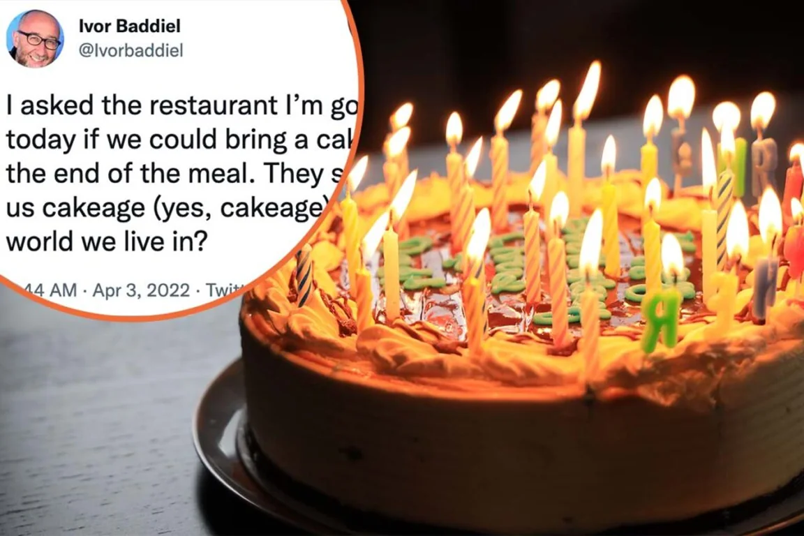Twitter divided as restaurant charges ‘£10 cakeage’ to bring a birthday cake