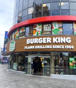 burger king vegan restaurant