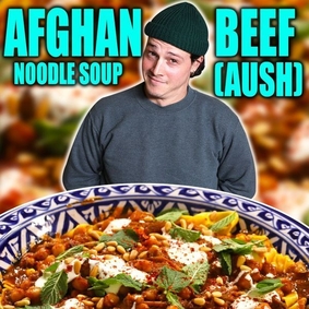 Afghan Beef Noodle Soup