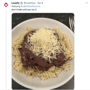 weird food combinations twitter