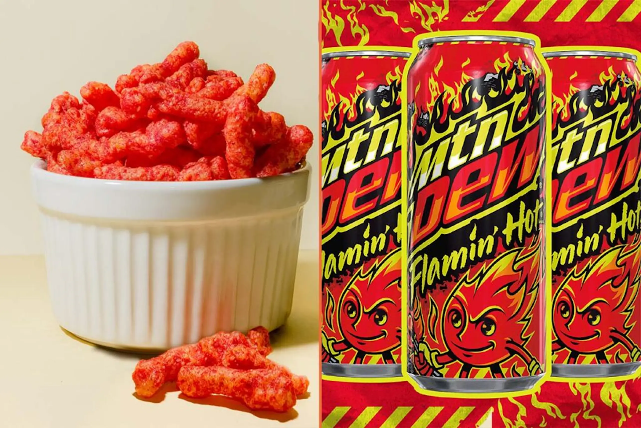 Reviews for America’s new Flamin’ Hot Cheetos Mountain Dew flavour are actually wild