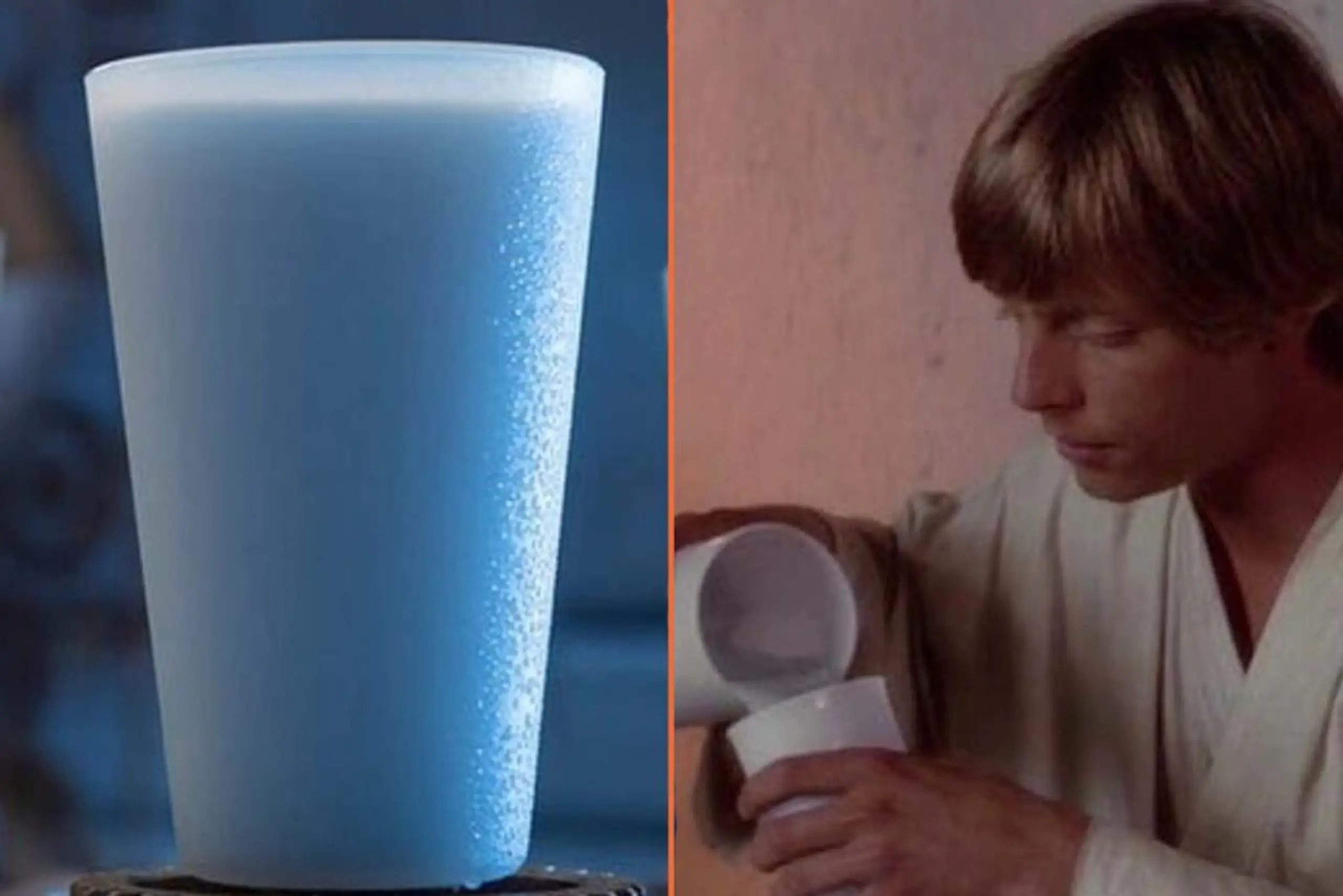 People are making their own versions of the blue milk from Star Wars