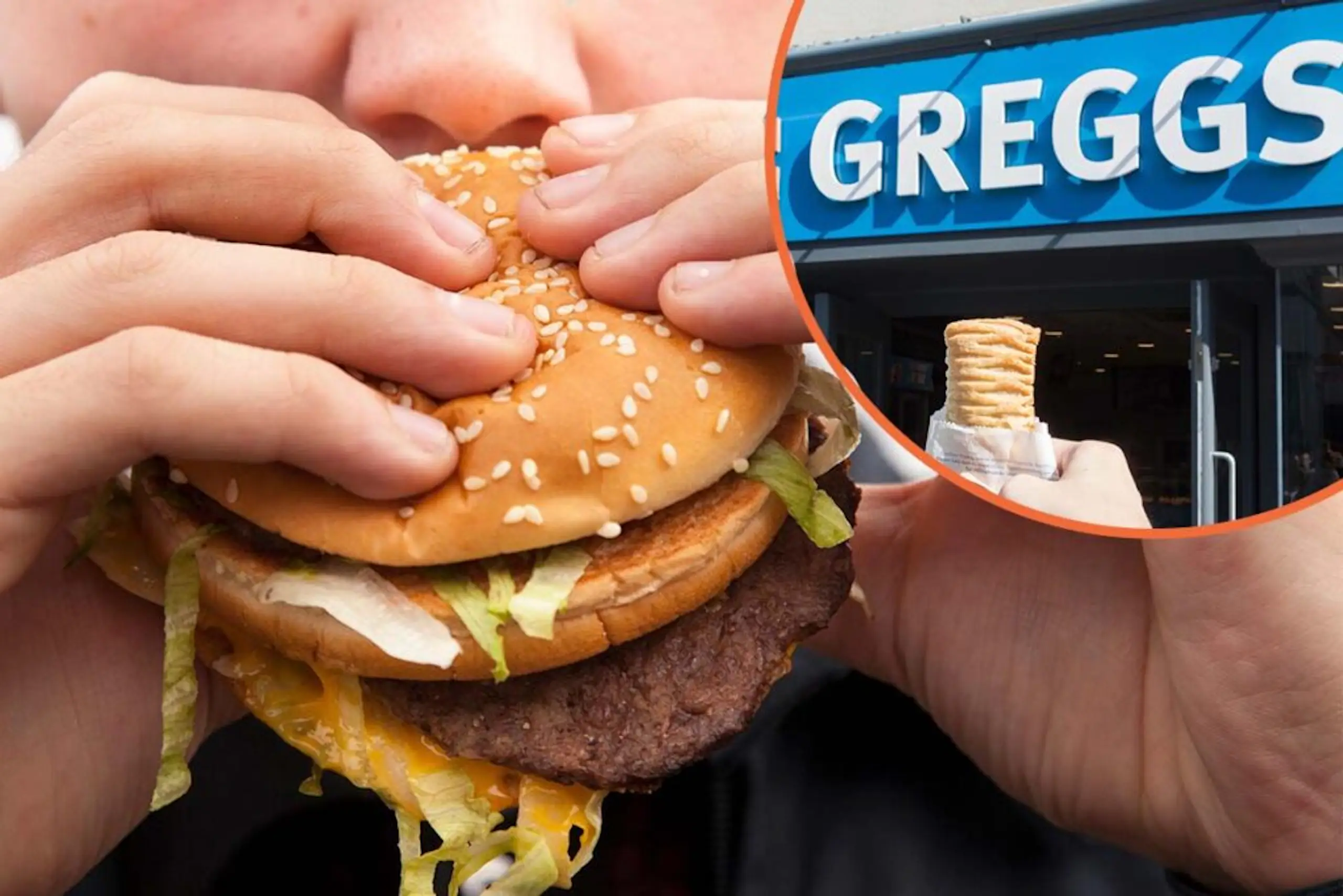 You can now get paid £1000 to eat Greggs, McDonald’s and Subway