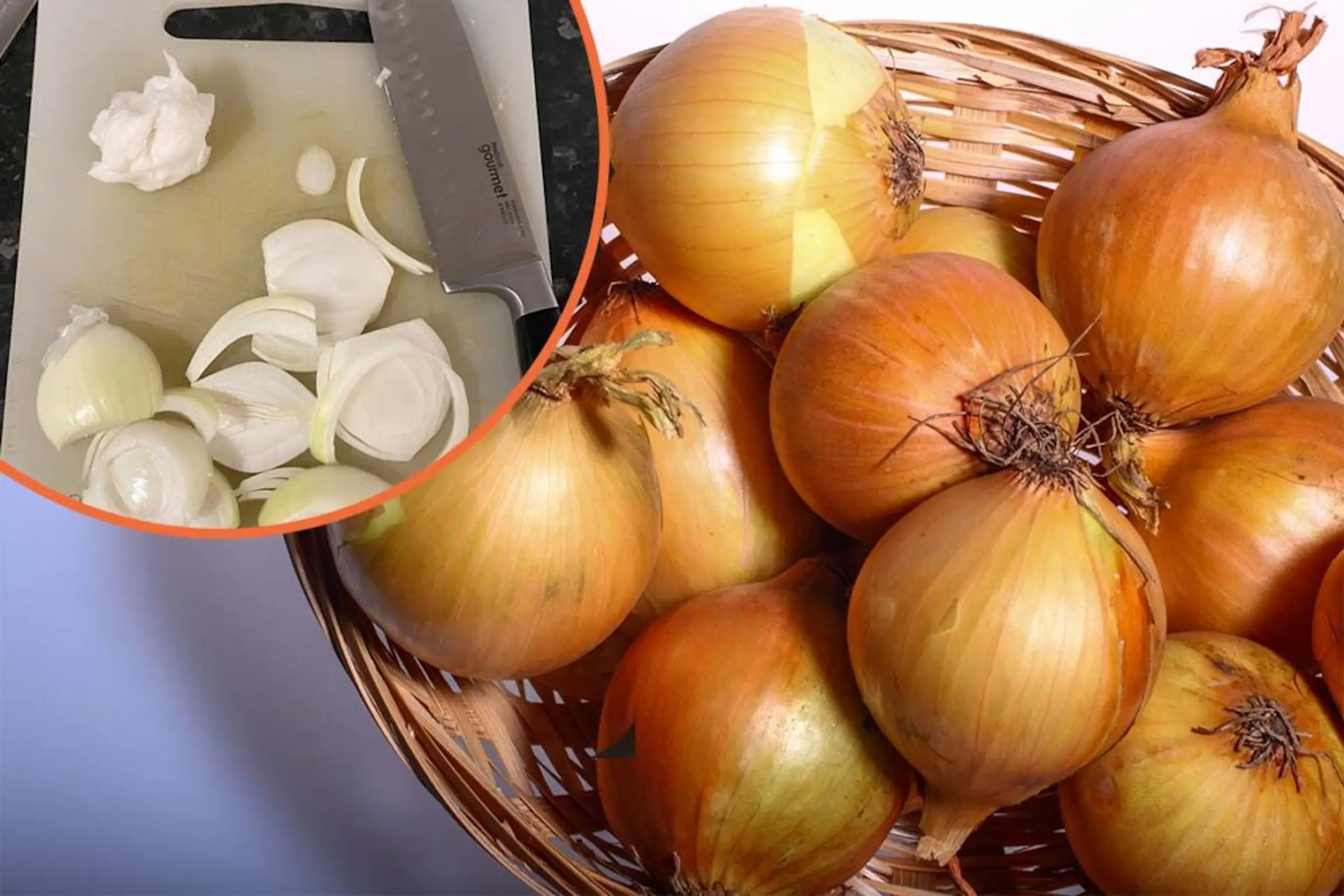 We tried the viral paper towel hack which is meant to stop you crying when chopping onions