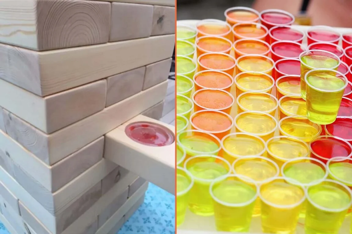 Jelly shot Jenga is about to become your favourite drinking game