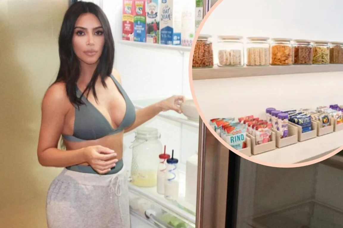 Kim Kardashian’s pantry is so organised it’s sending us into a nervous sweat