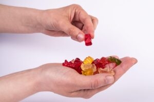 frozen gummy bears