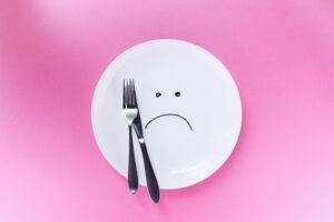 hungry person angry