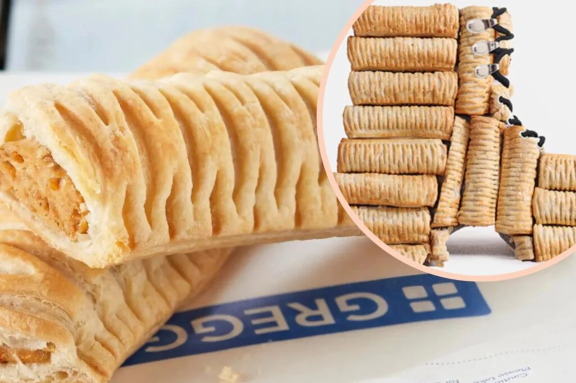 These boots are made entirely of Greggs vegan sausage rolls and we need them immediately