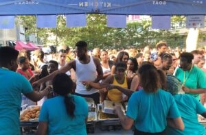 notting hill carnival food stall