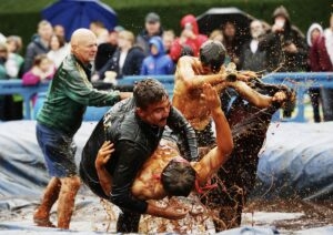 world gravy wrestling competition