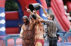 world gravy wrestling competition