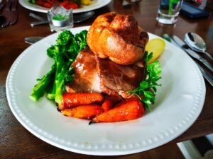 yorkshire pudding roast dinner