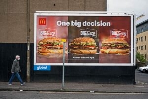 burger king billboard