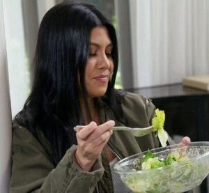 kourtney kardashian salad