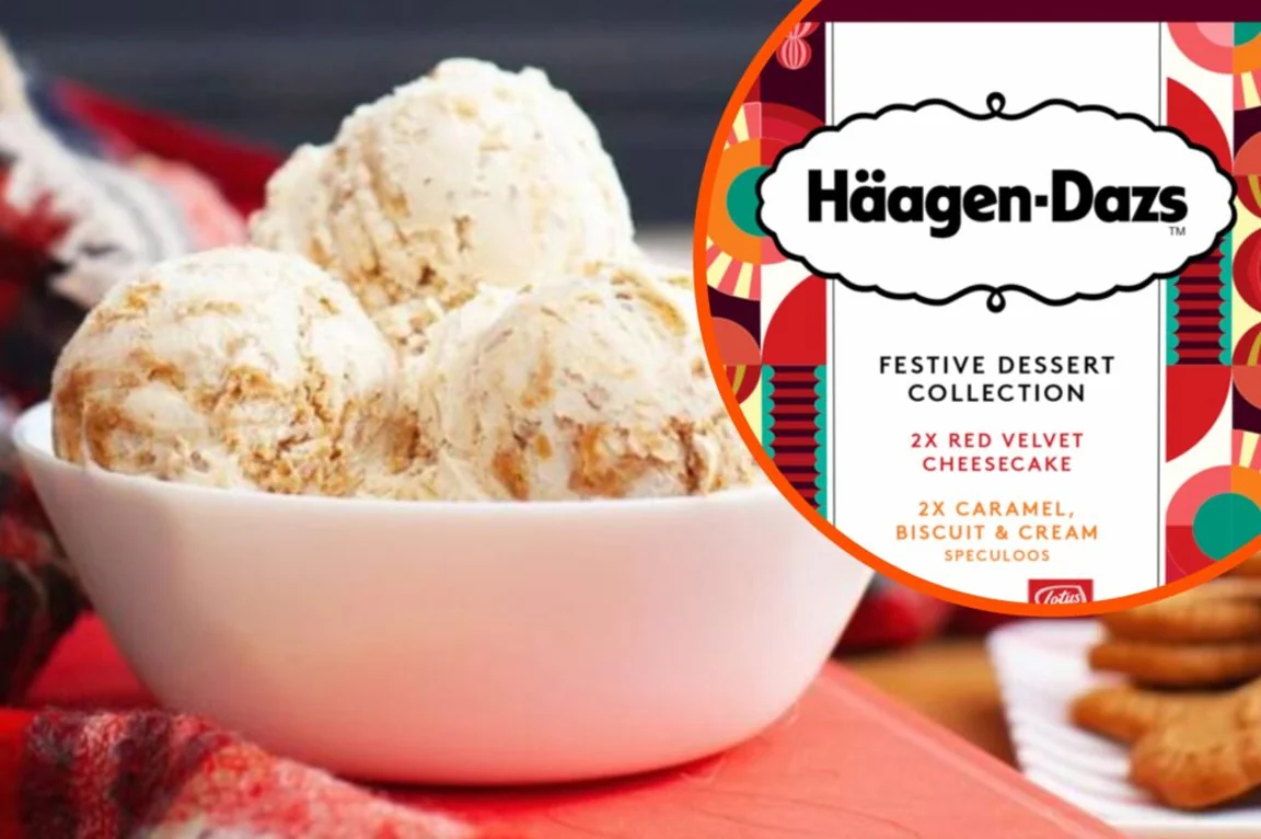 Häagen-Dazs is now selling a Lotus Biscoff flavoured ice cream￼