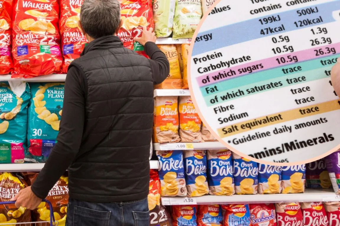 Experts call for food labels to tell people how much exercise is needed to burn off snacks