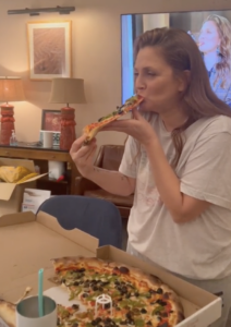 drew barrymore pizza