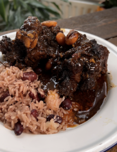 stewed oxtail jamaican