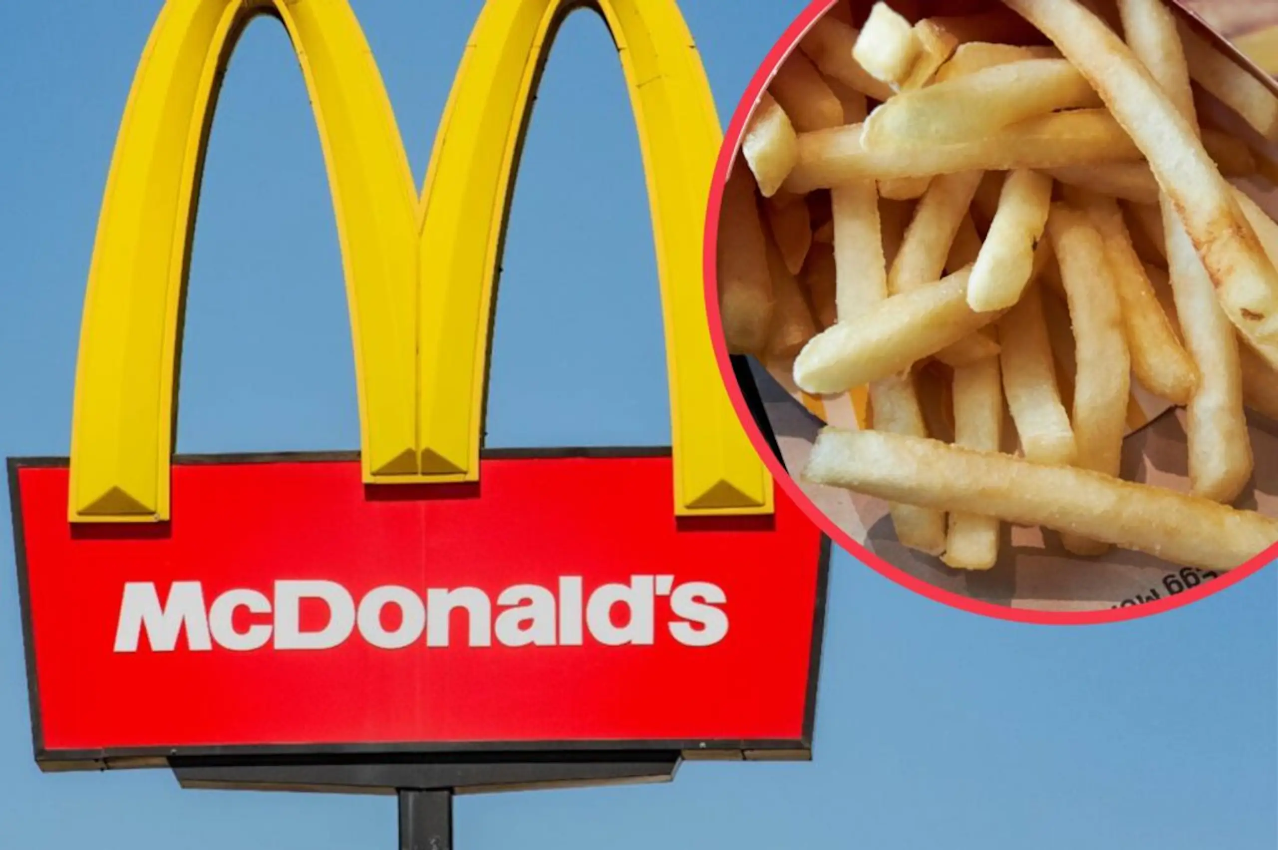 McDonald’s is giving away free fries until the end of 2022