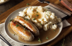 bangers and mash