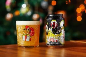 beavertown brewery Frozen Neck glitter IPA