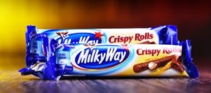 milky way crispy rolls