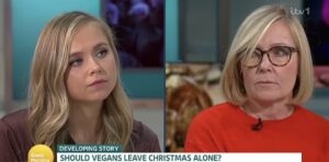 turkey debate peta vegan gmb