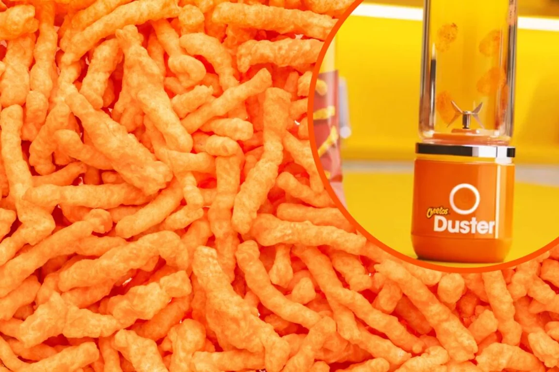 Cheetos launches a duster so you can grind them over your dinner