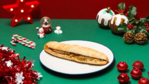 greggs vegan christmas sandwich