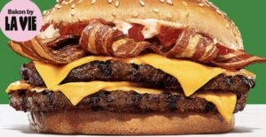 burger king vegan bacon cheeseburger