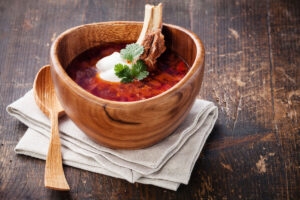 ukrainian christmas food borsch