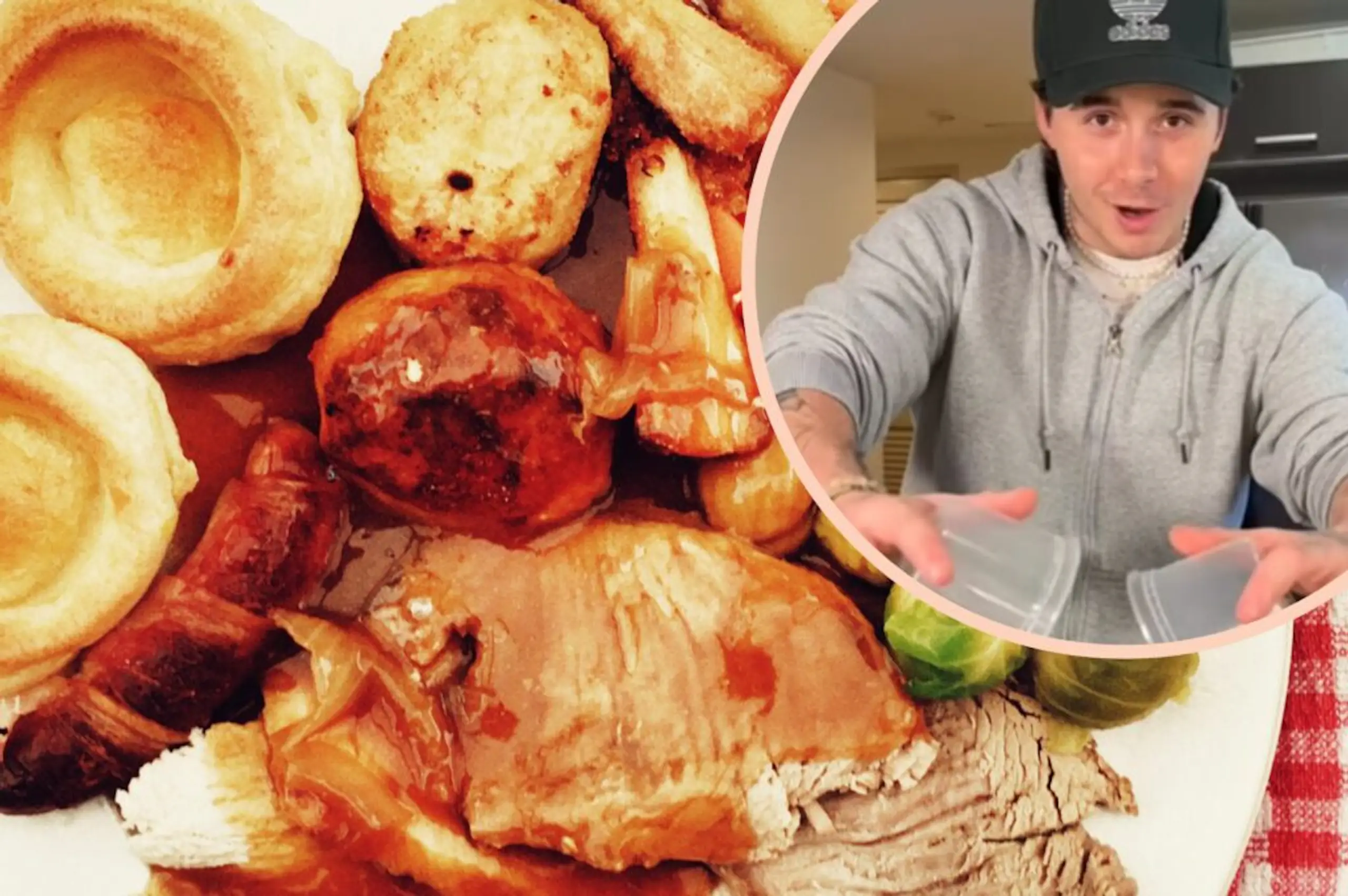 Brooklyn Beckham roasted for ‘raw’ beef in Sunday dinner cooking tutorial
