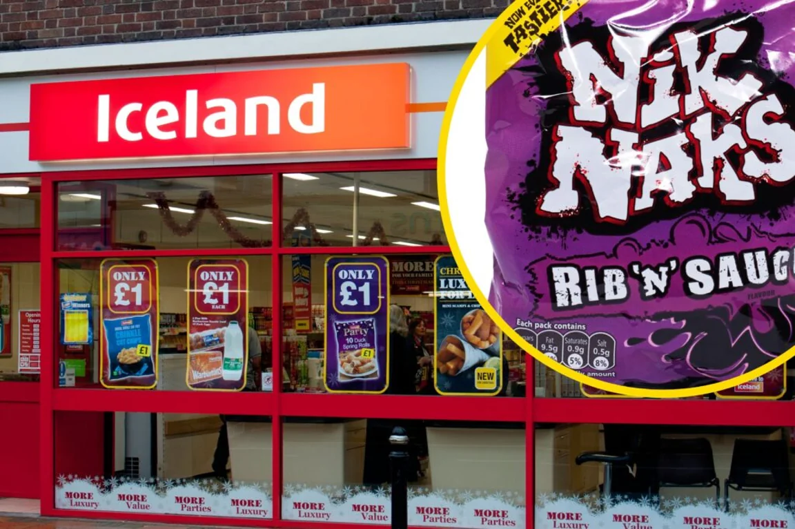 Iceland is selling shredded chicken coated in Nik Naks