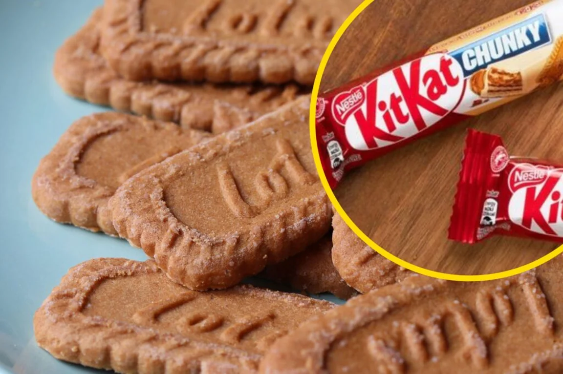 KitKat Chunky bars will soon come in a white chocolate Biscoff flavour