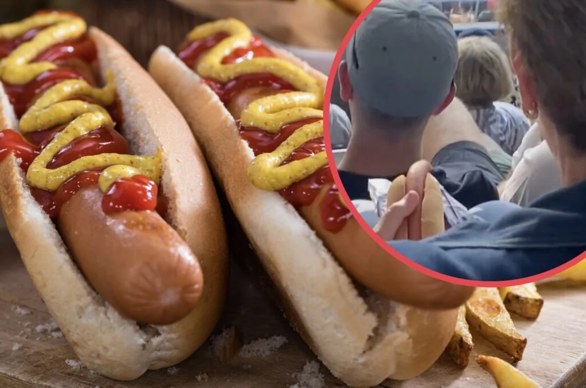 Tennis fan’s ‘criminal’ way of eating a hot dog has caused an uproar on social media