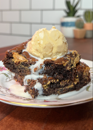 Twisted's Caramelised White Chocolate Brownie Recipe