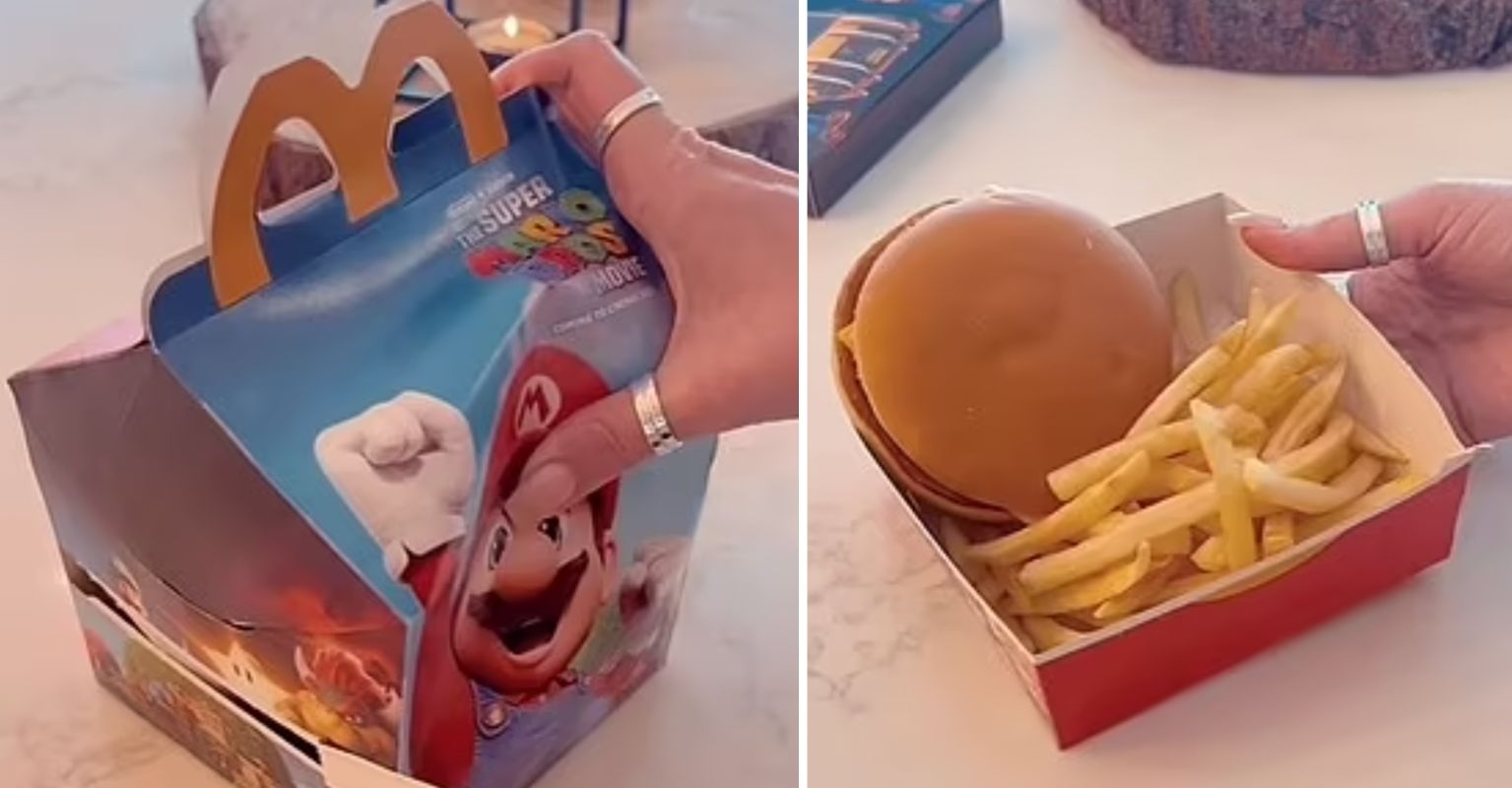 mcdonalds happy meal hack plate