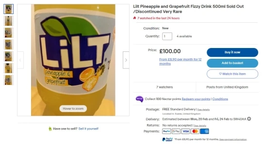 lilt discontinued ebay