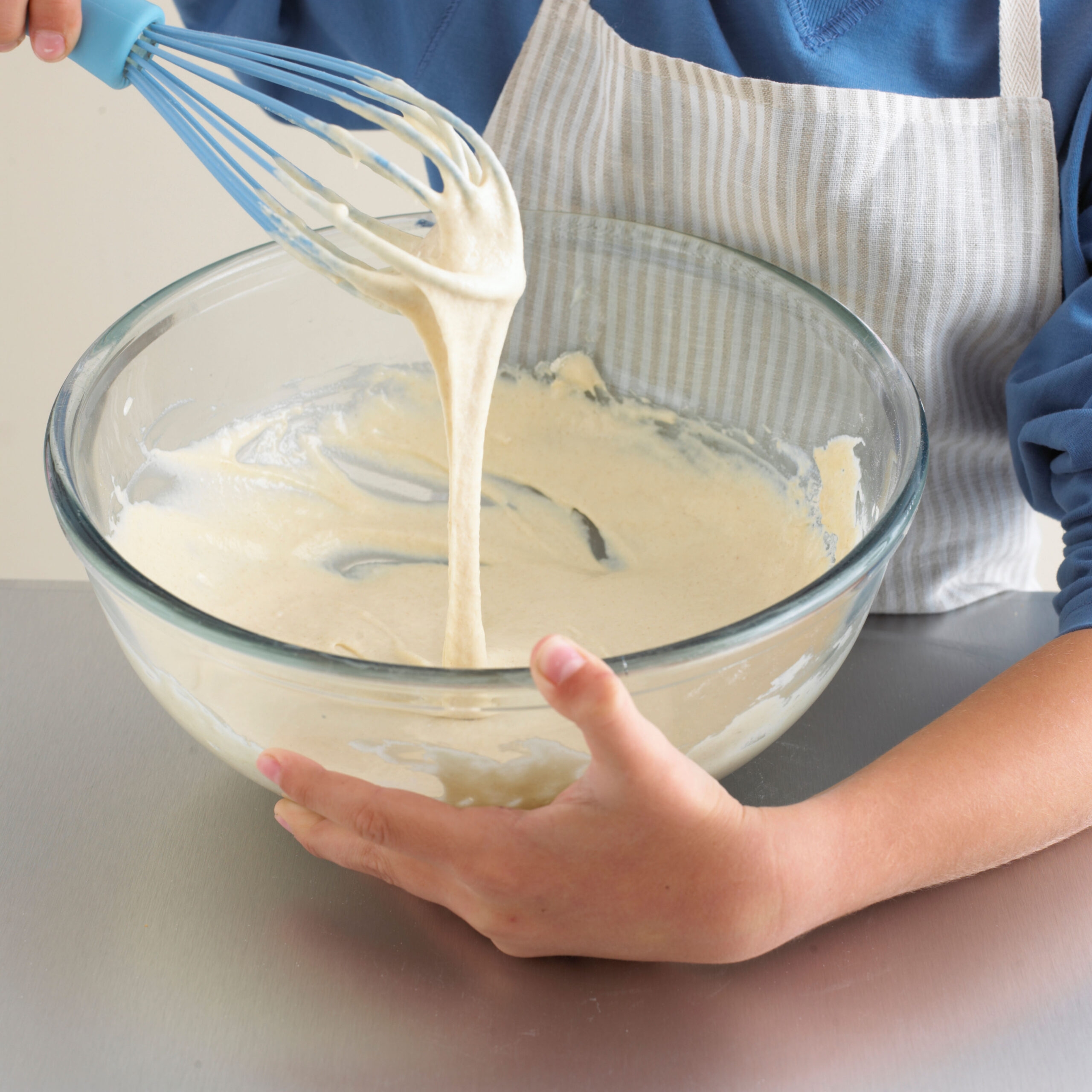 can you pour pancake batter down the sink?