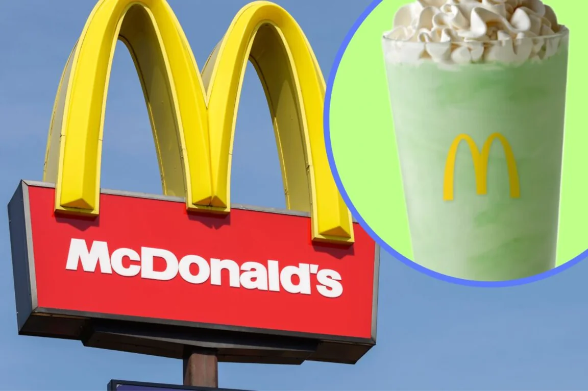 The Shamrock Shake is back at McDonald’s US for St Patrick’s Day