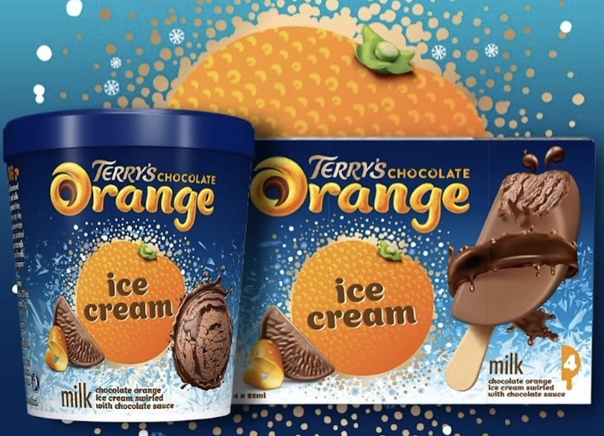 terrys chocolate orange ice cream