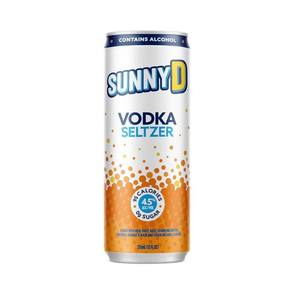 Sunny D hard seltzer alcoholic