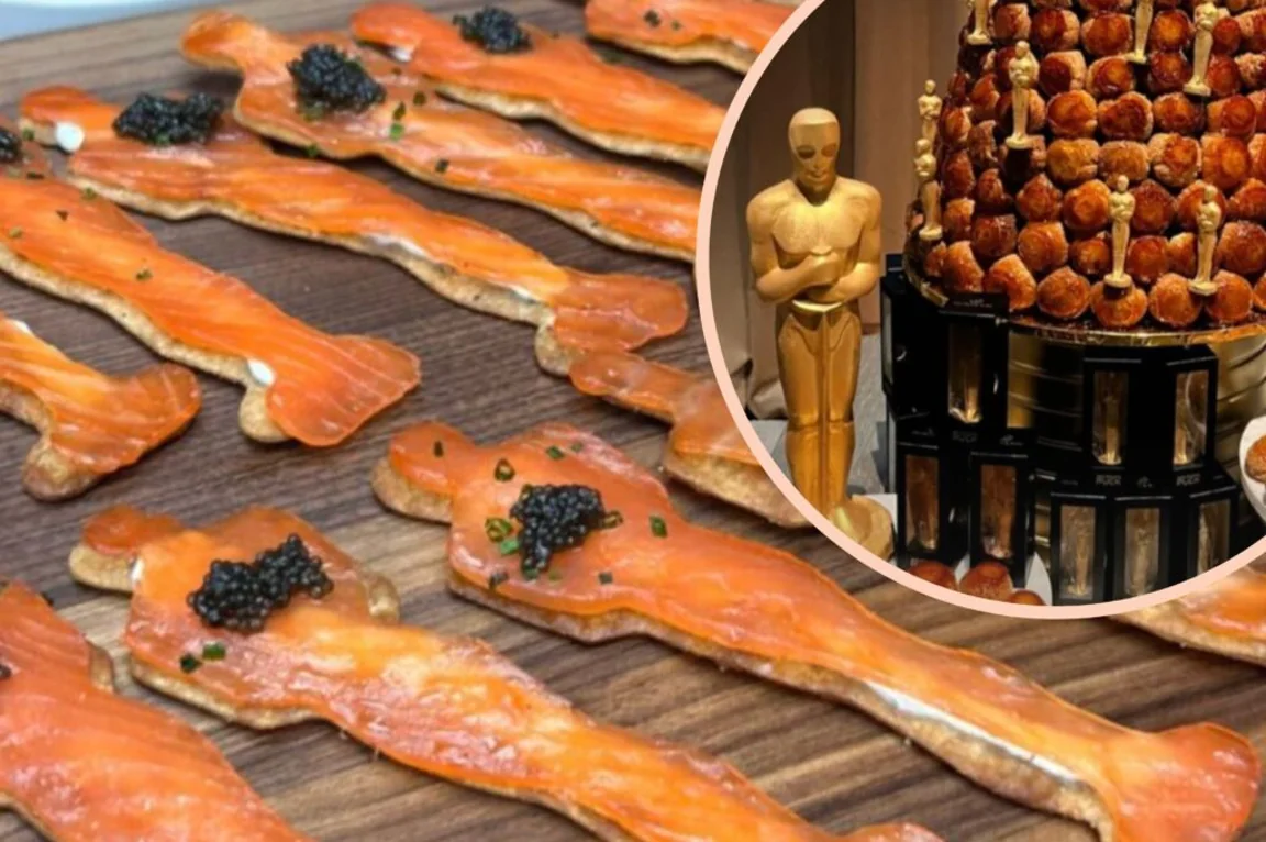 The food at this year’s Oscars was actually wild