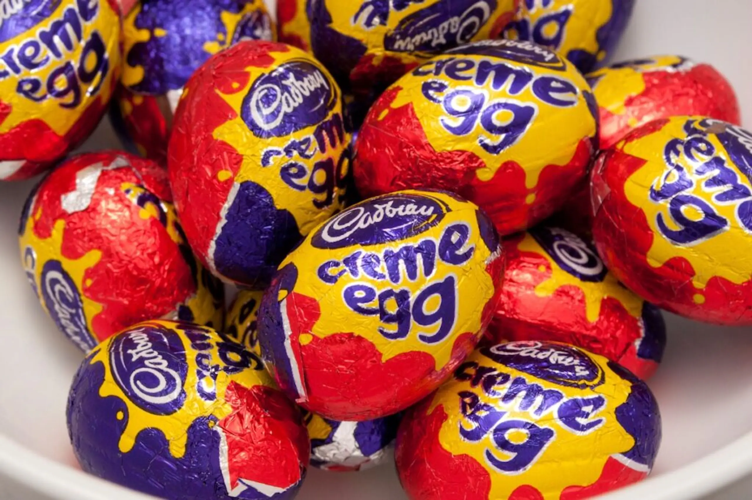 Someone on TikTok made their own giant Creme Egg